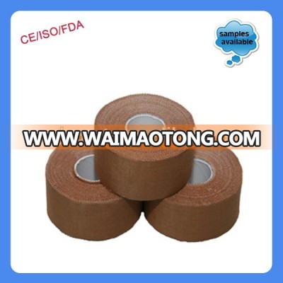 Sporting goods custom logo zinc oxide sports rigid Strapping Tapes